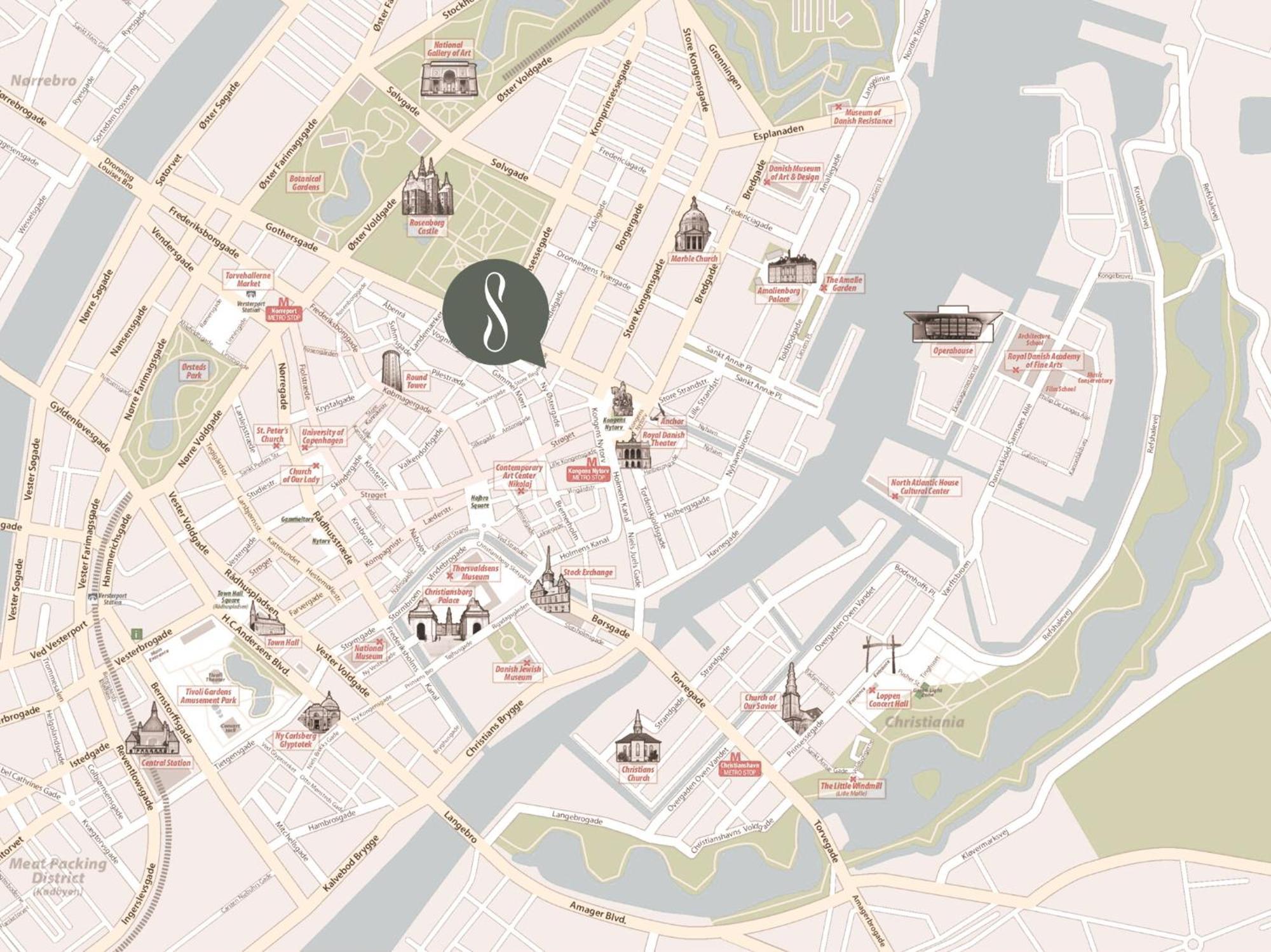 Sanders City - Pleasant Four-Bedroom Apartment In The Lovely Capital København Ngoại thất bức ảnh